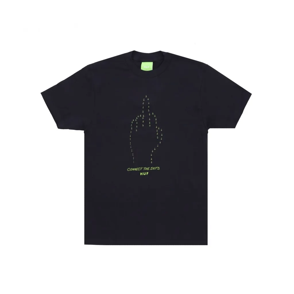 maglietta uomo connect the dots tee BLACK