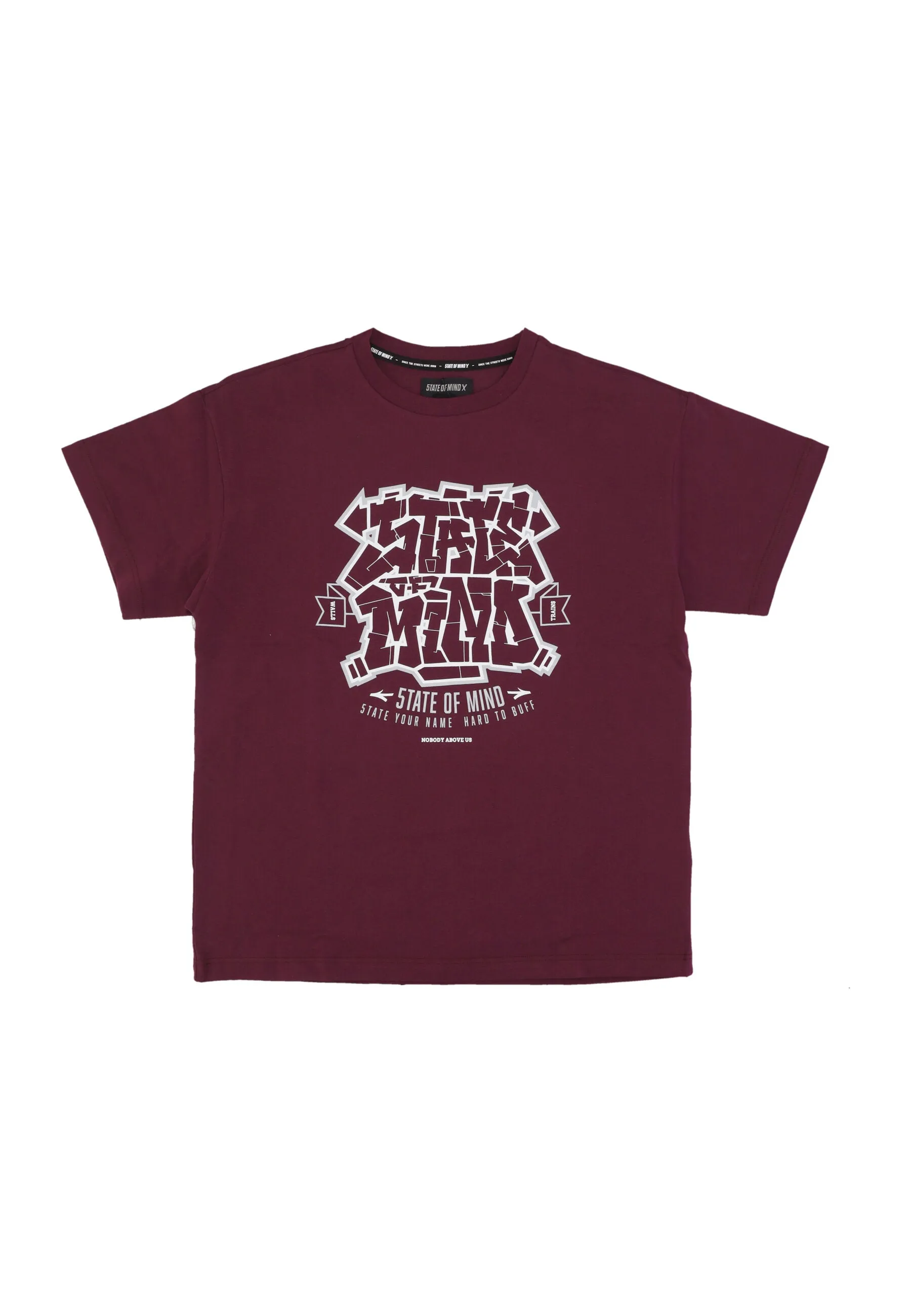Maglietta Uomo Graffiti Tee Plum