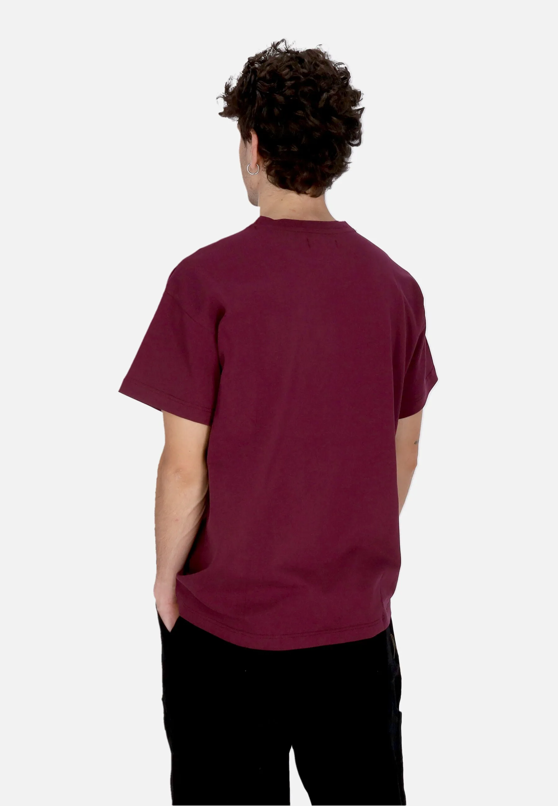 Maglietta Uomo Graffiti Tee Plum