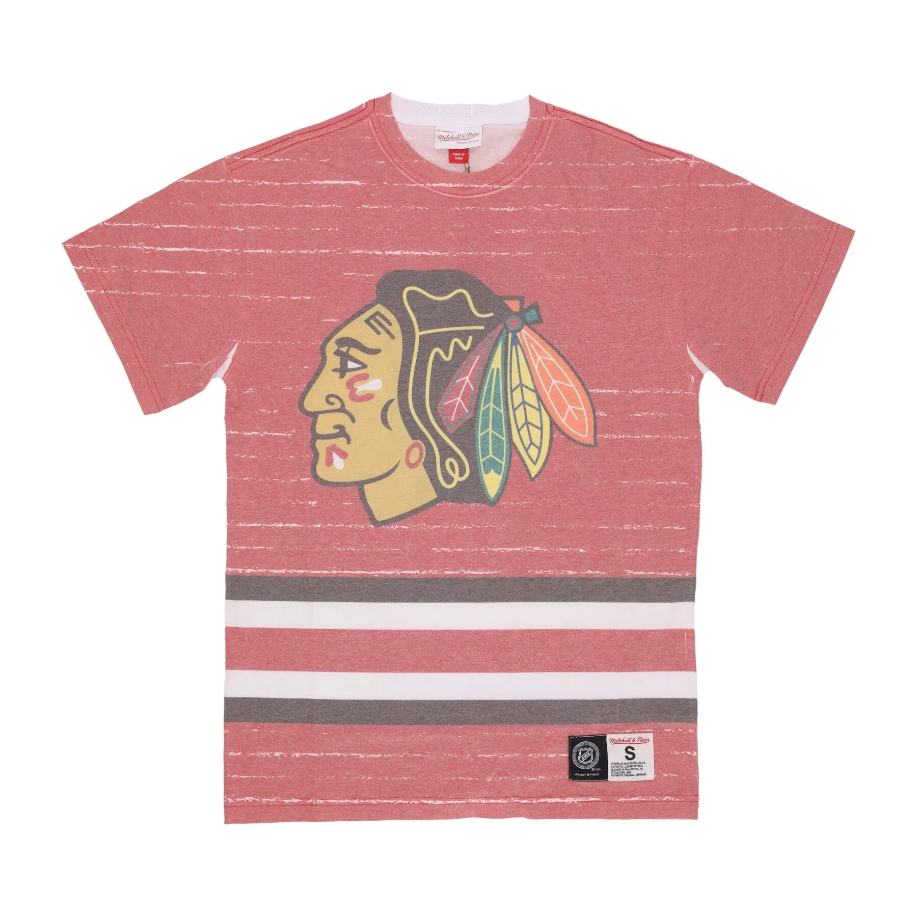 Maglietta Uomo Nhl Jumbotron 3.0 Sublimated Tee Chibla Multi/white