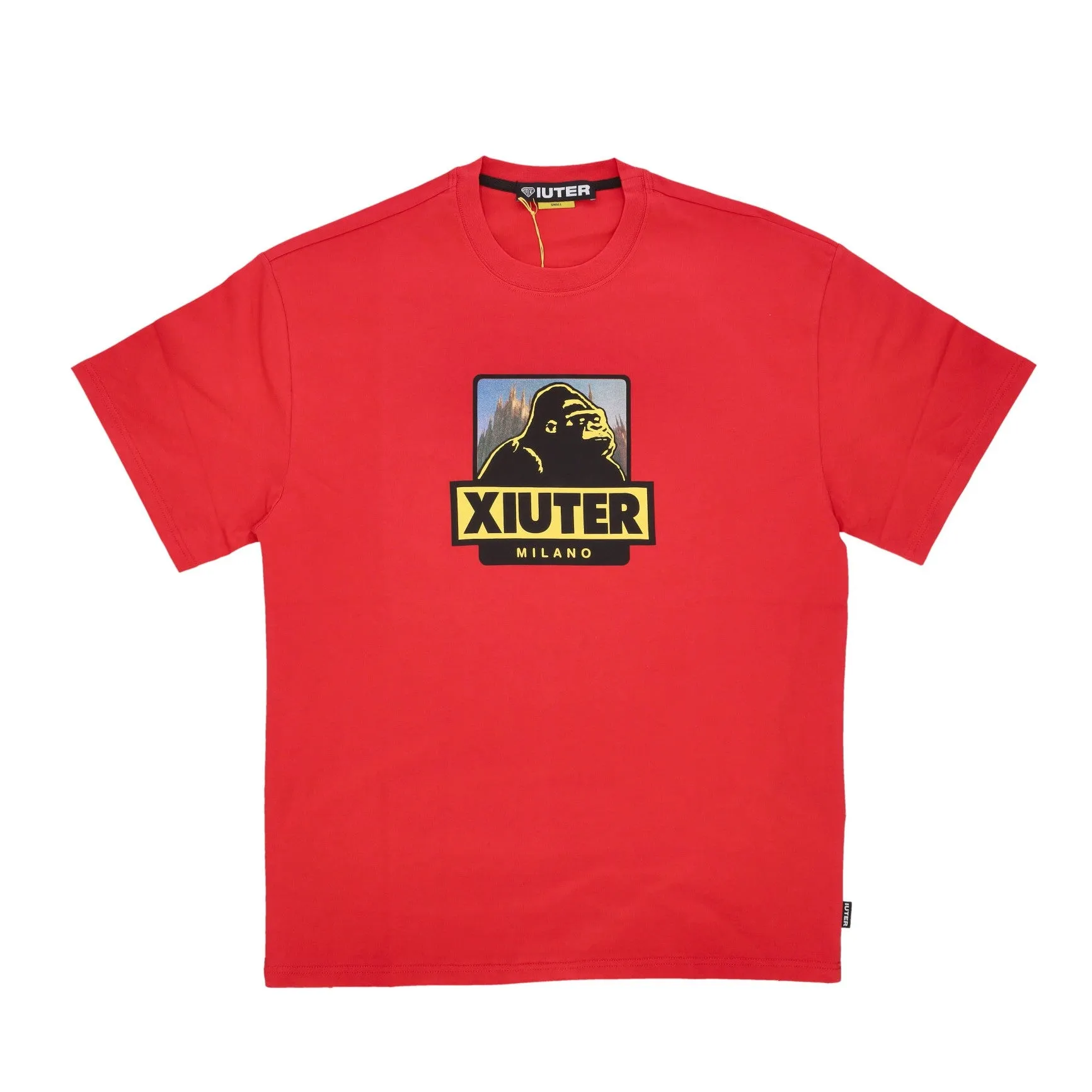 Maglietta Uomo Xiuter Logo Tee Crimson