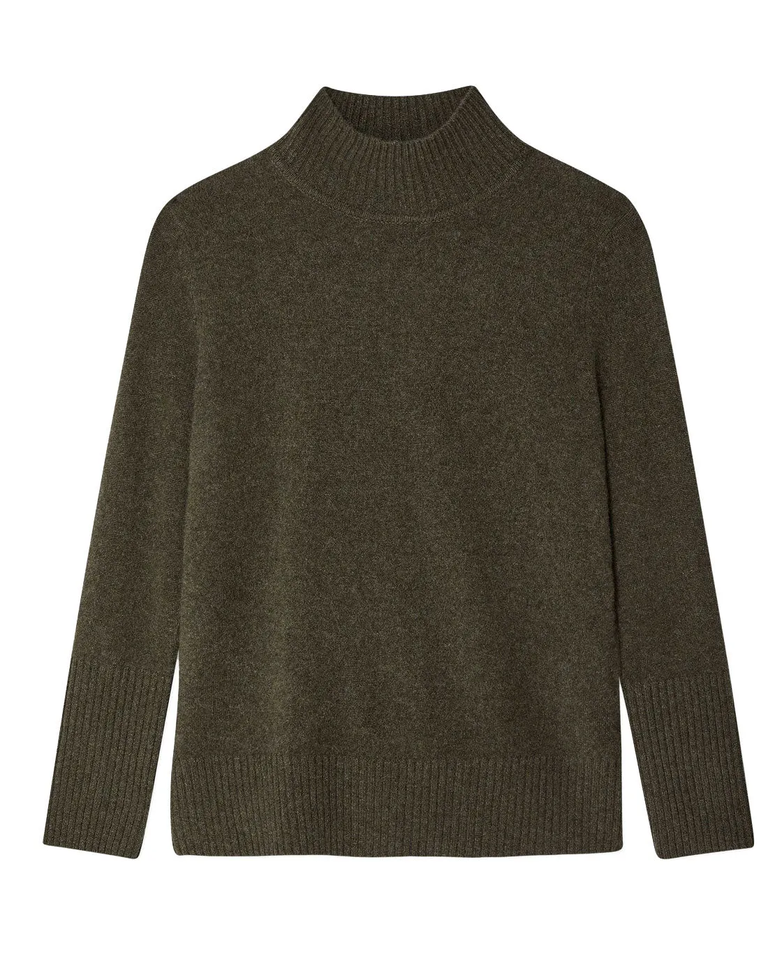 Maglione cashmere verde