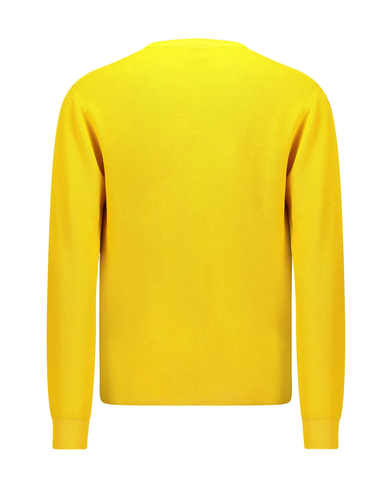 Maglione cotone giallo