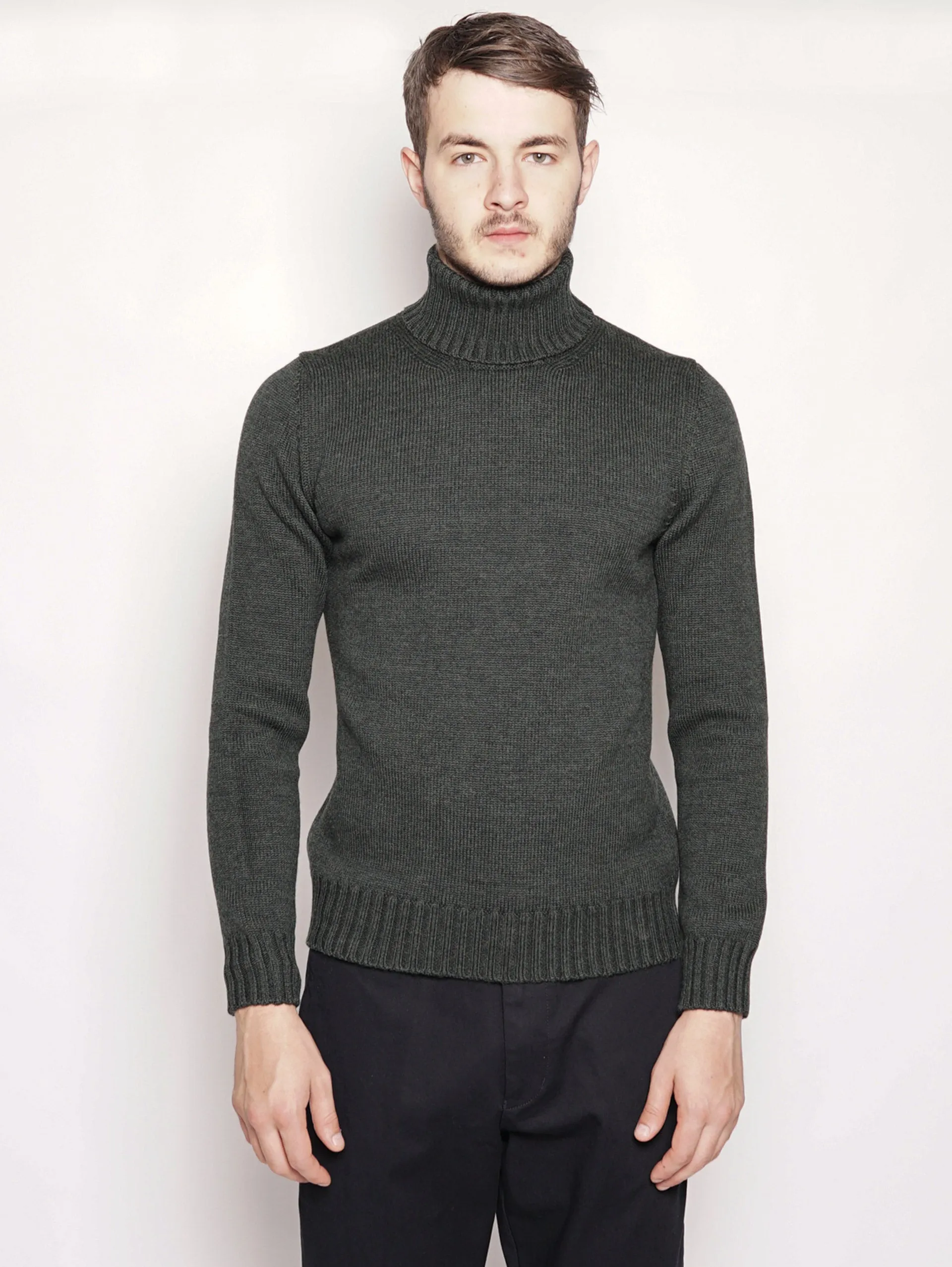 Maglione in Lana Verde