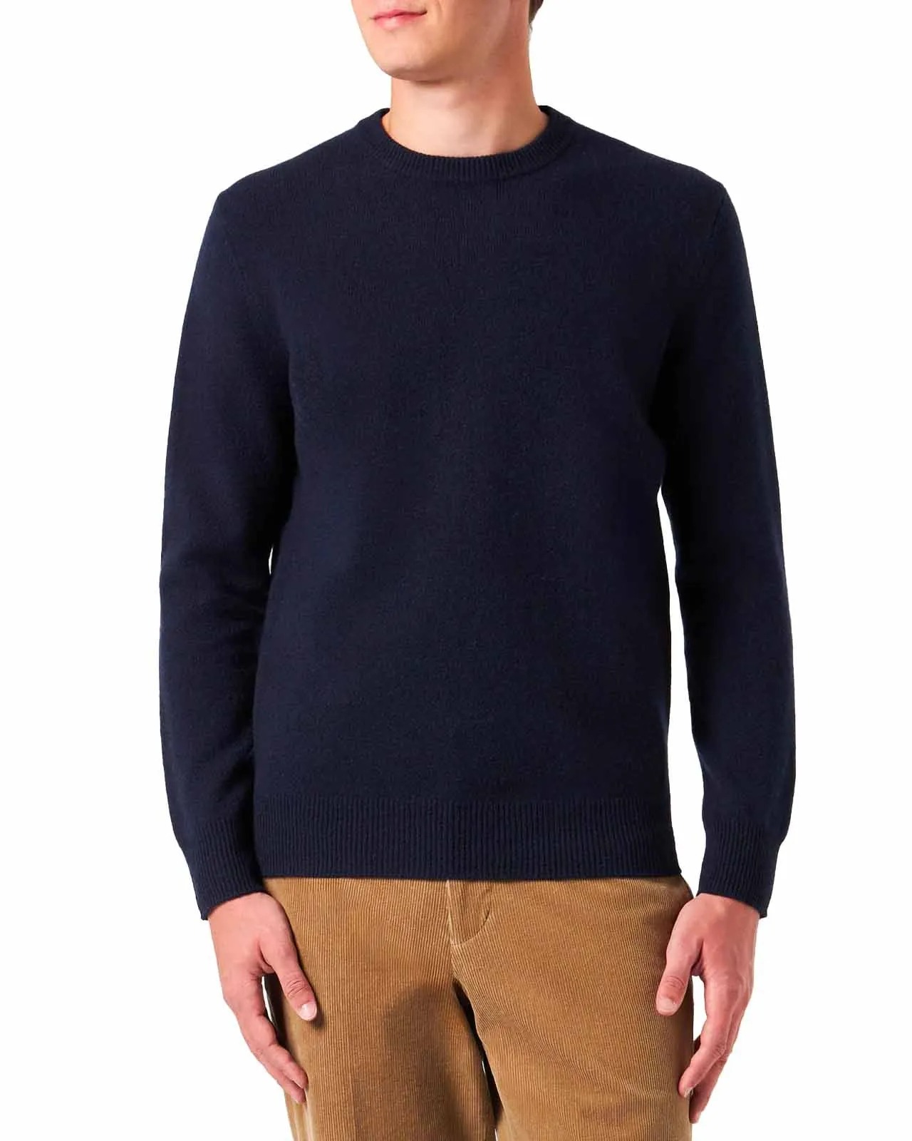 Maglione lana blu
