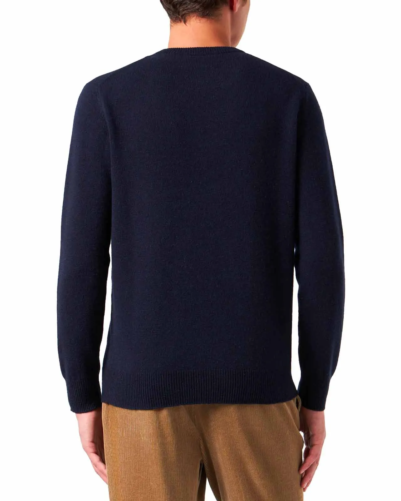 Maglione lana blu