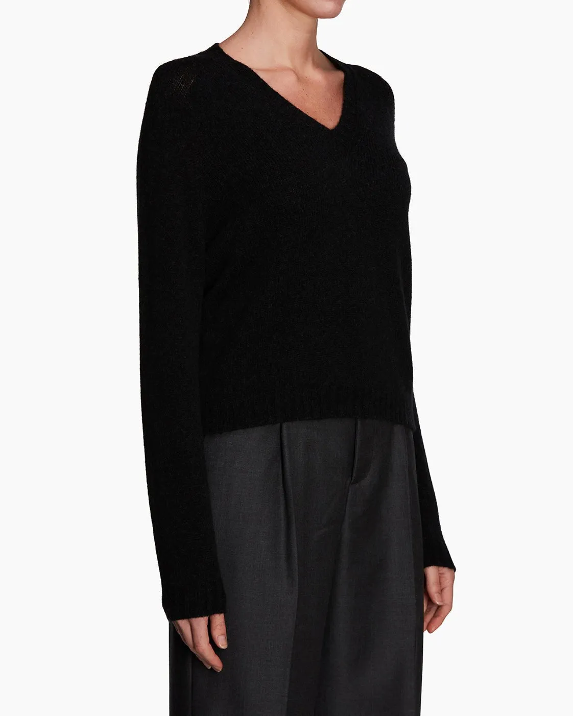 Maglione lana nero