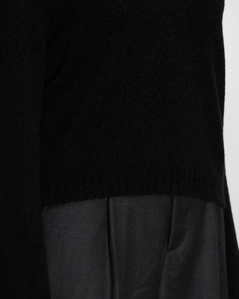 Maglione lana nero