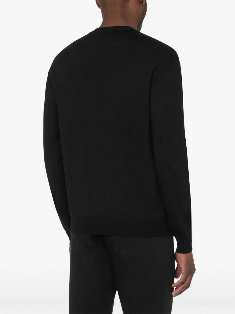 Maglione Moschino con intarsia