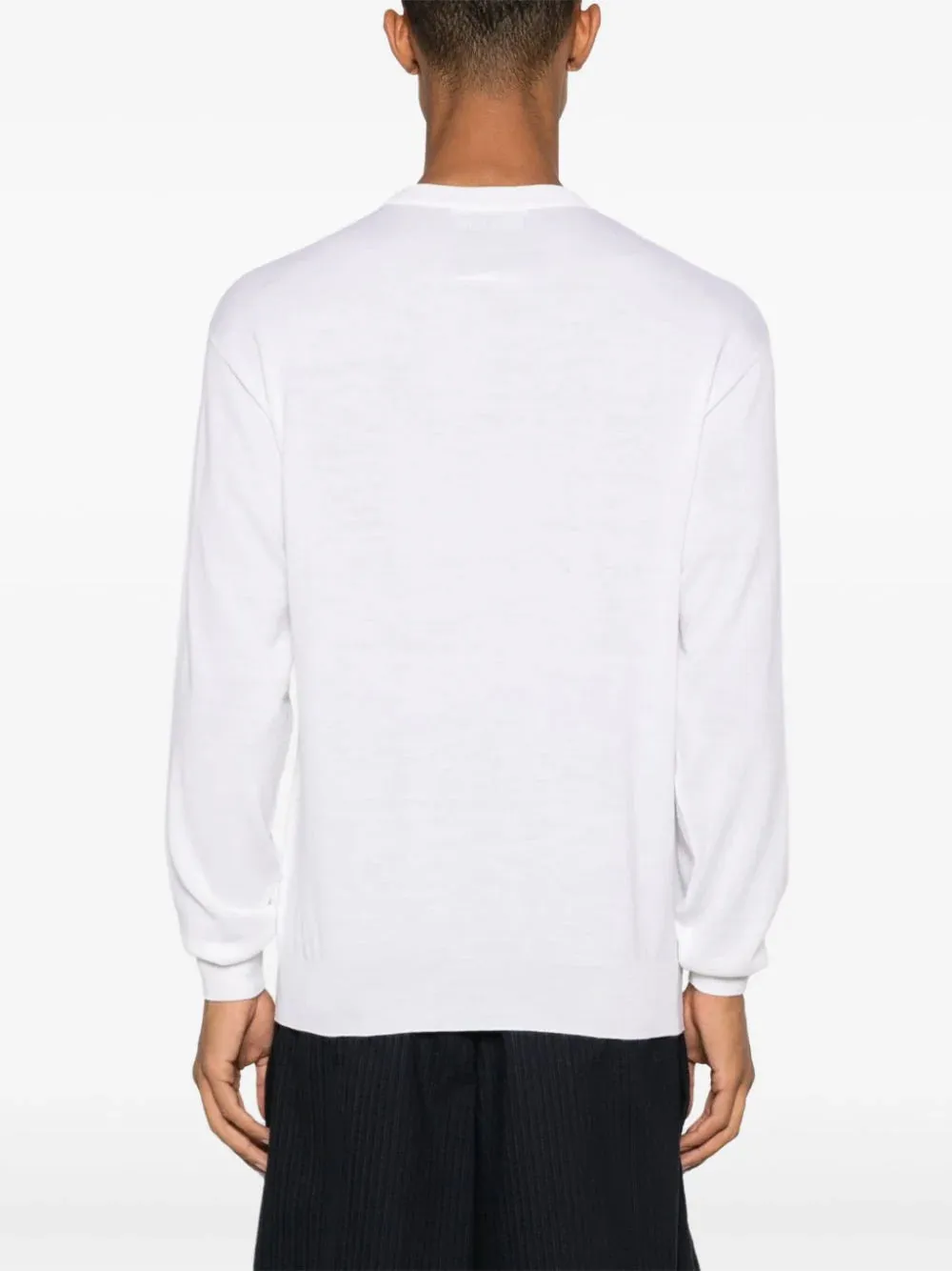 Maglione Moschino con intarsia