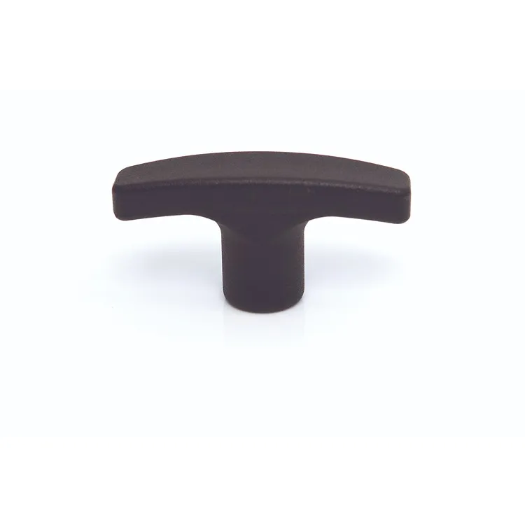 Maniglia per armadietto Nero in Termoplastico RS PRO, effetto Opaco, 60mm x 16 mm x 16mm