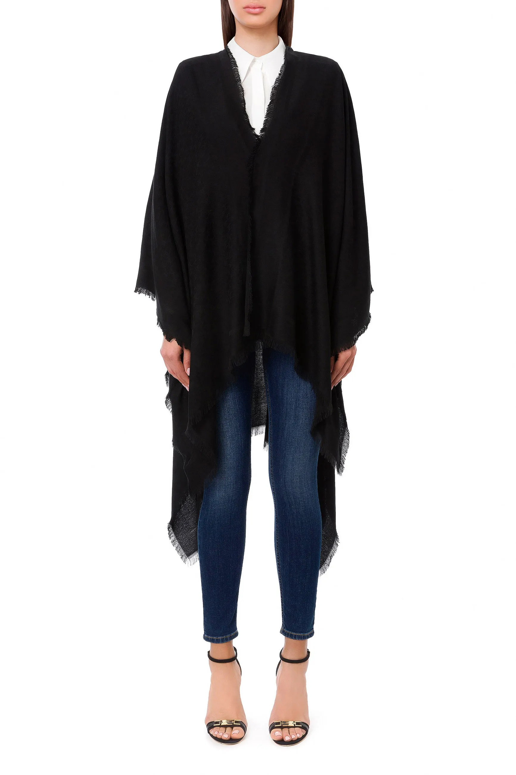 Mantella Leggera Pattern Monogram Elisabetta Franchi