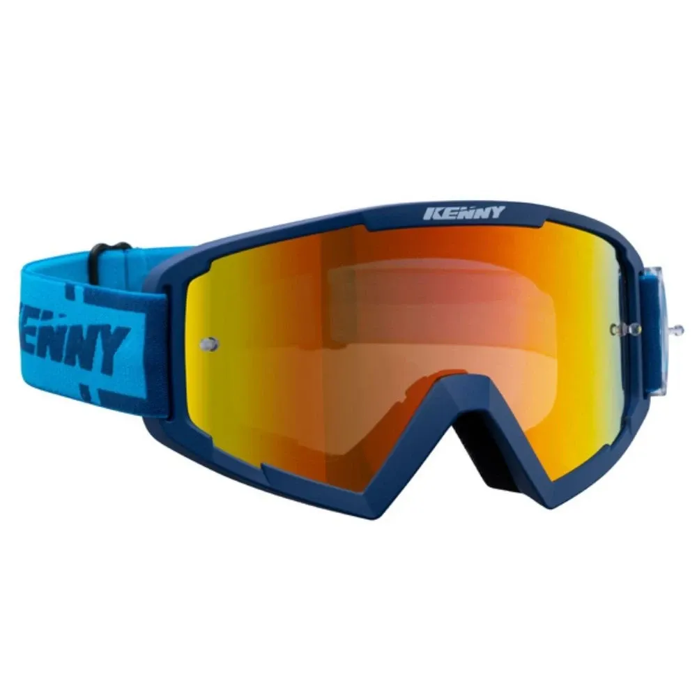 Maschera MTB Kenny Racing Track + Ciano
