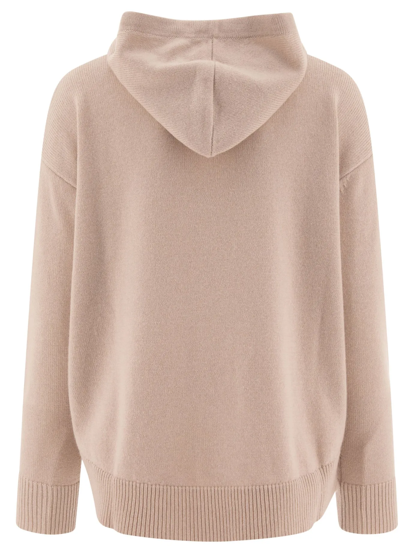 Max Mara S Gorizia con cappuccio in maglia in lana e cashmere
