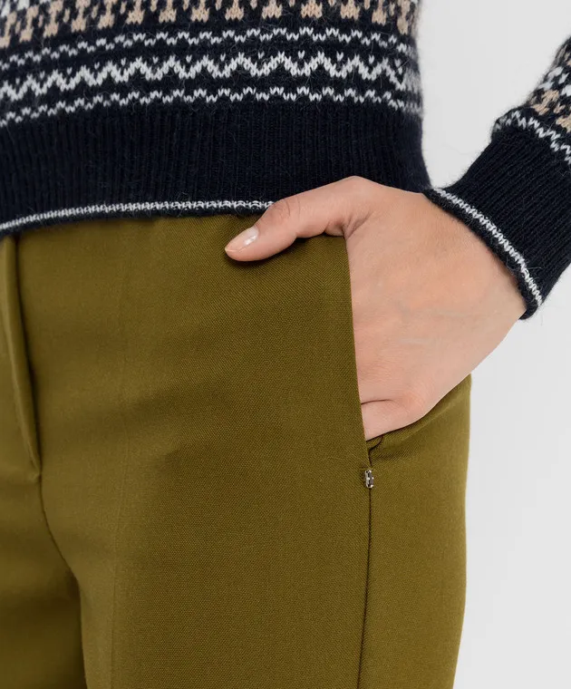 Max Mara Sportmax Pantaloni Nazario in lana NAZARIO