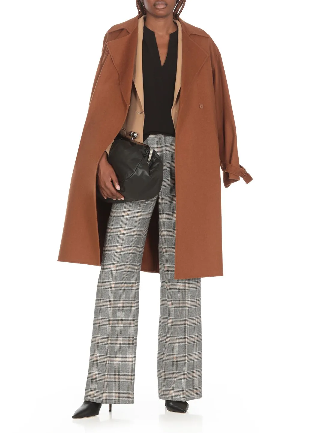  Max Mara Studio Cappotto in lana, cashmere e seta 