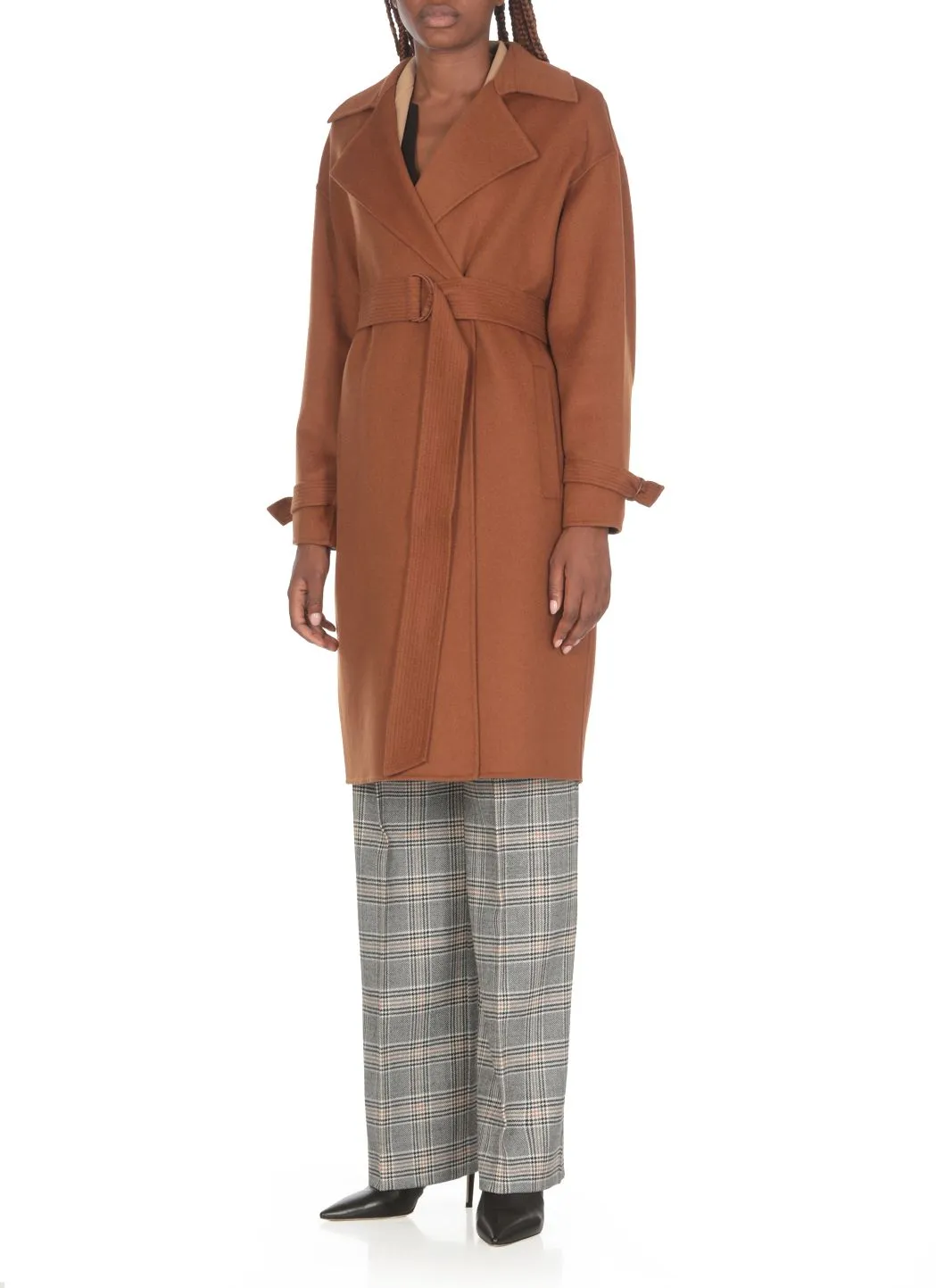 Max Mara Studio Cappotto in lana, cashmere e seta 