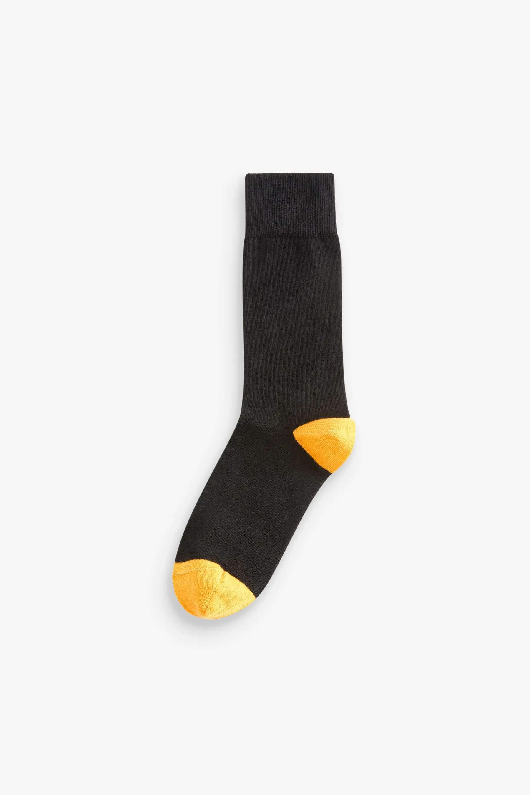 Mens Cotton Rich Black Socks    