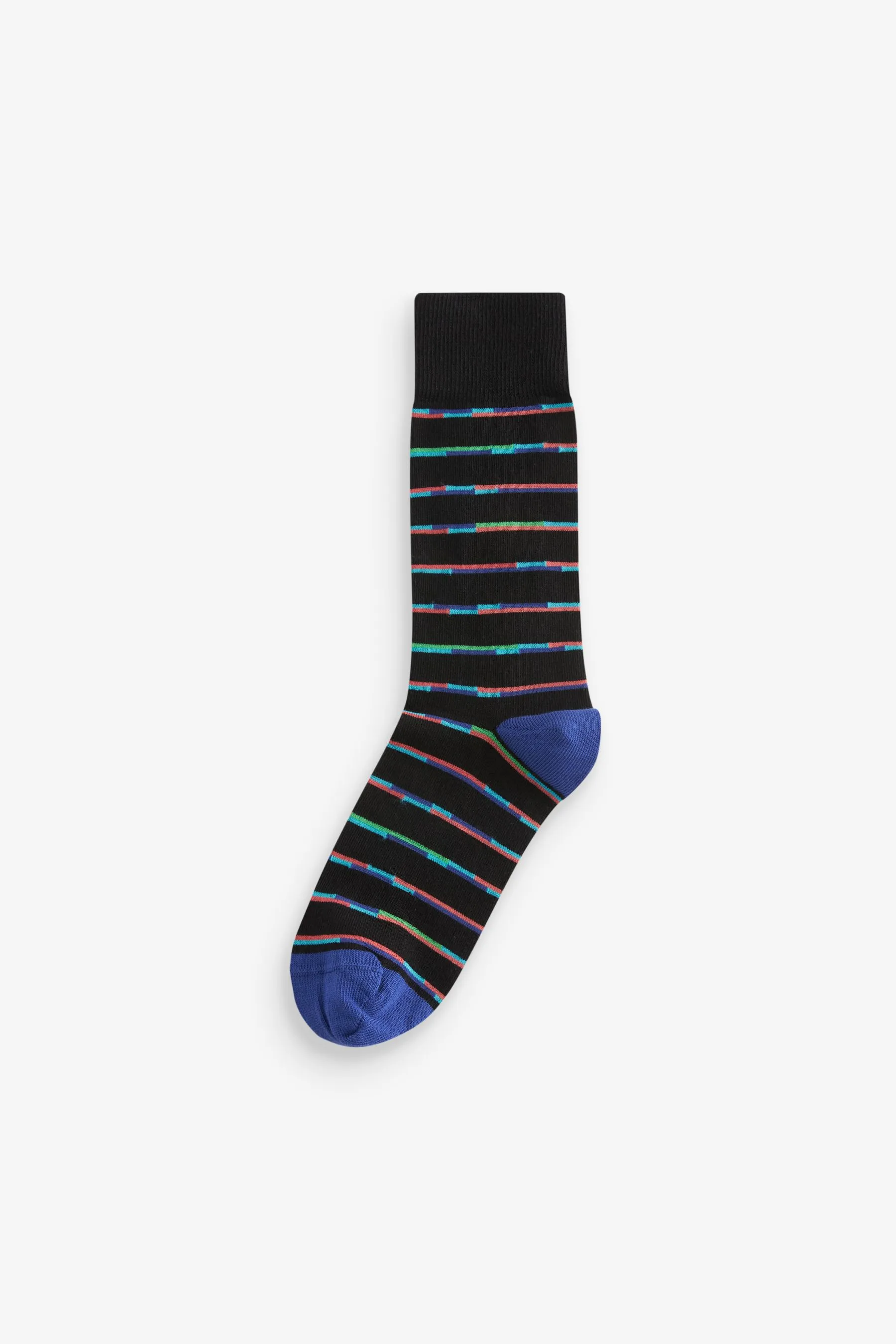 Mens Cotton Rich Black Socks    