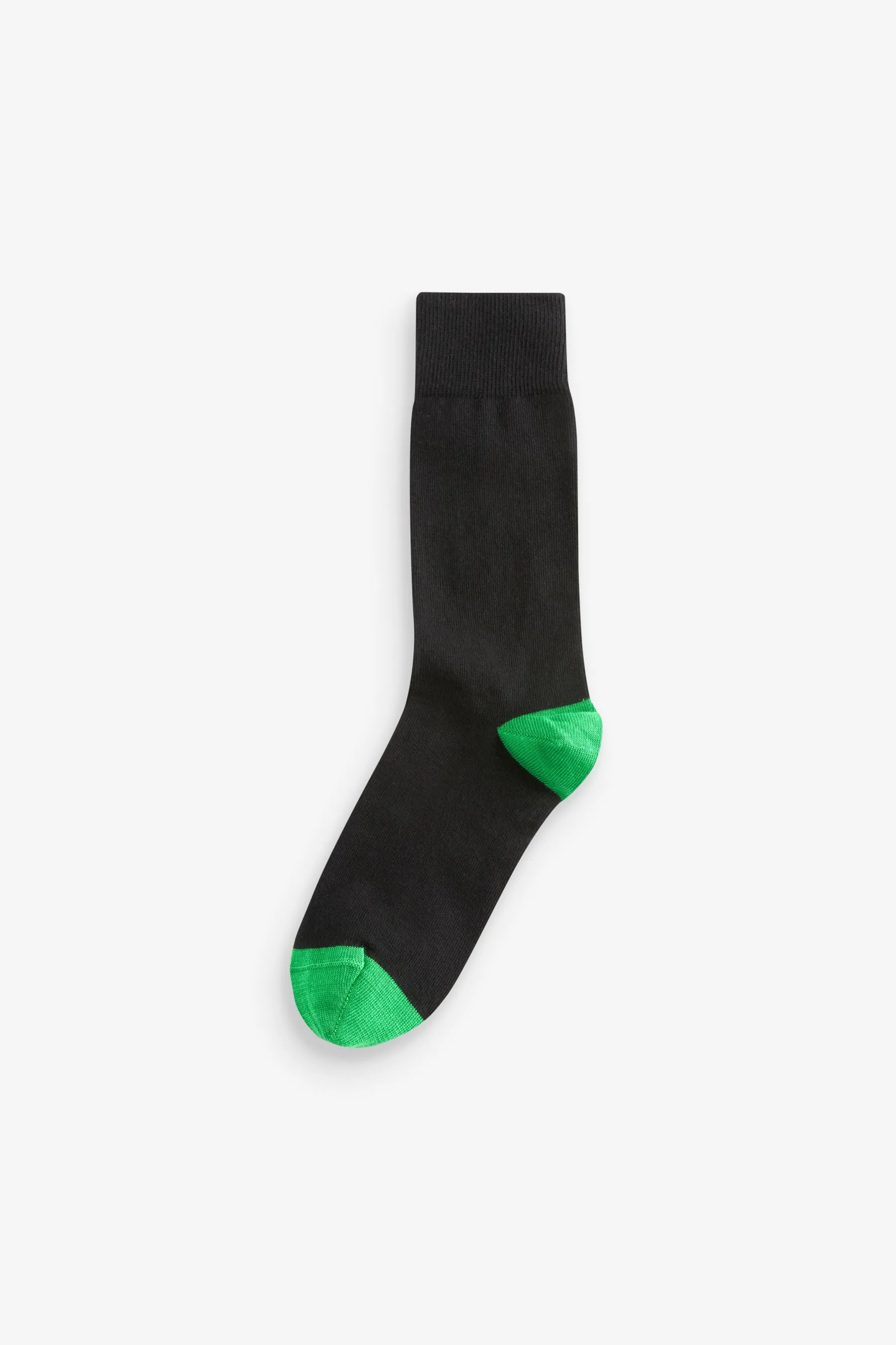 Mens Cotton Rich Black Socks    