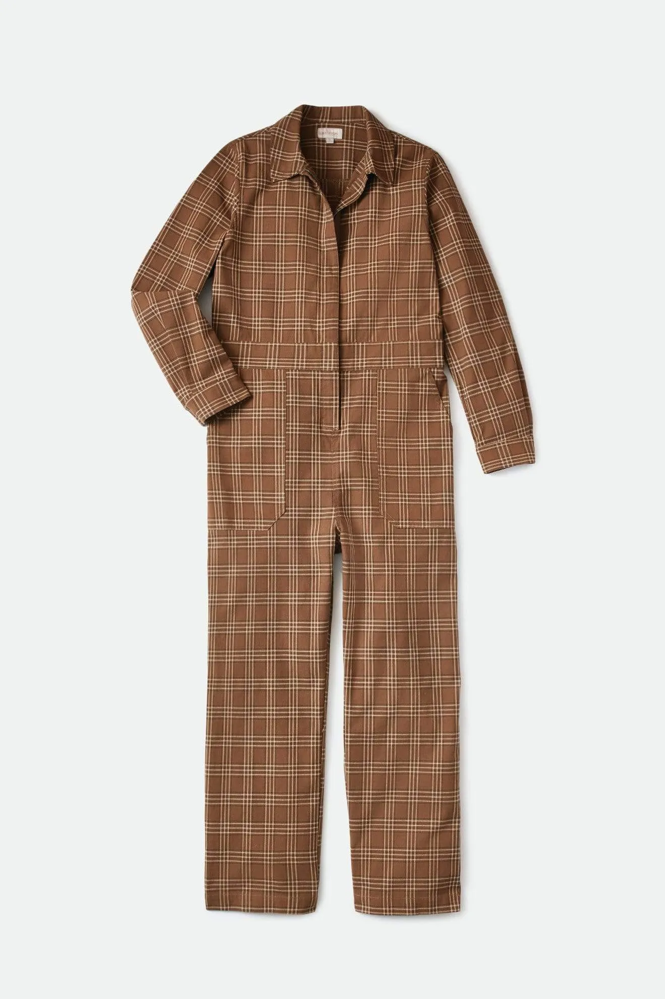 Mersey Coverall Washed Brown/Black