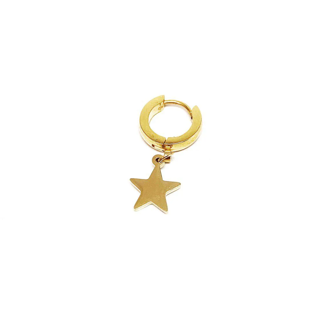 MONO ORECCHINO STELLINA ARGENTO O ORO