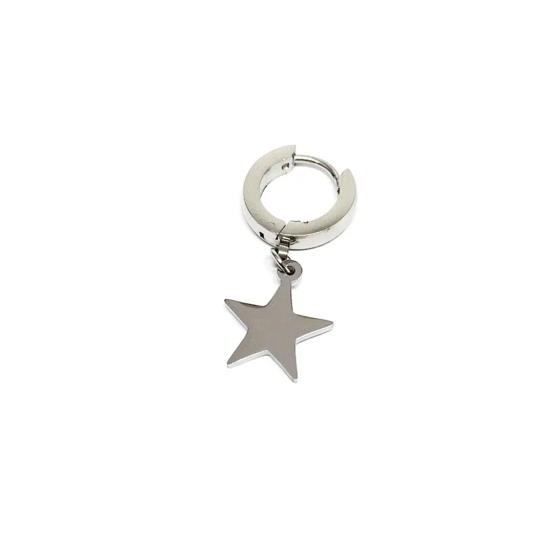 MONO ORECCHINO STELLINA ARGENTO O ORO