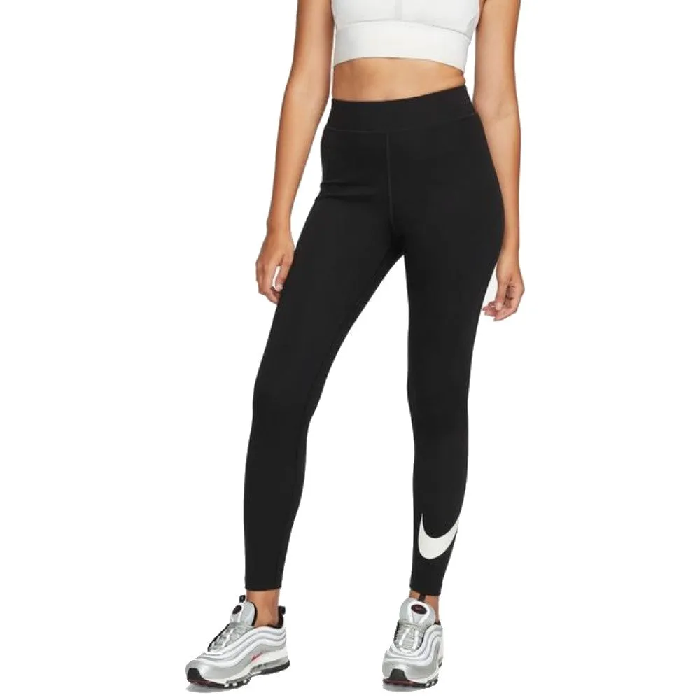 Nike Leggings Vita Alta con Swoosh Donna
