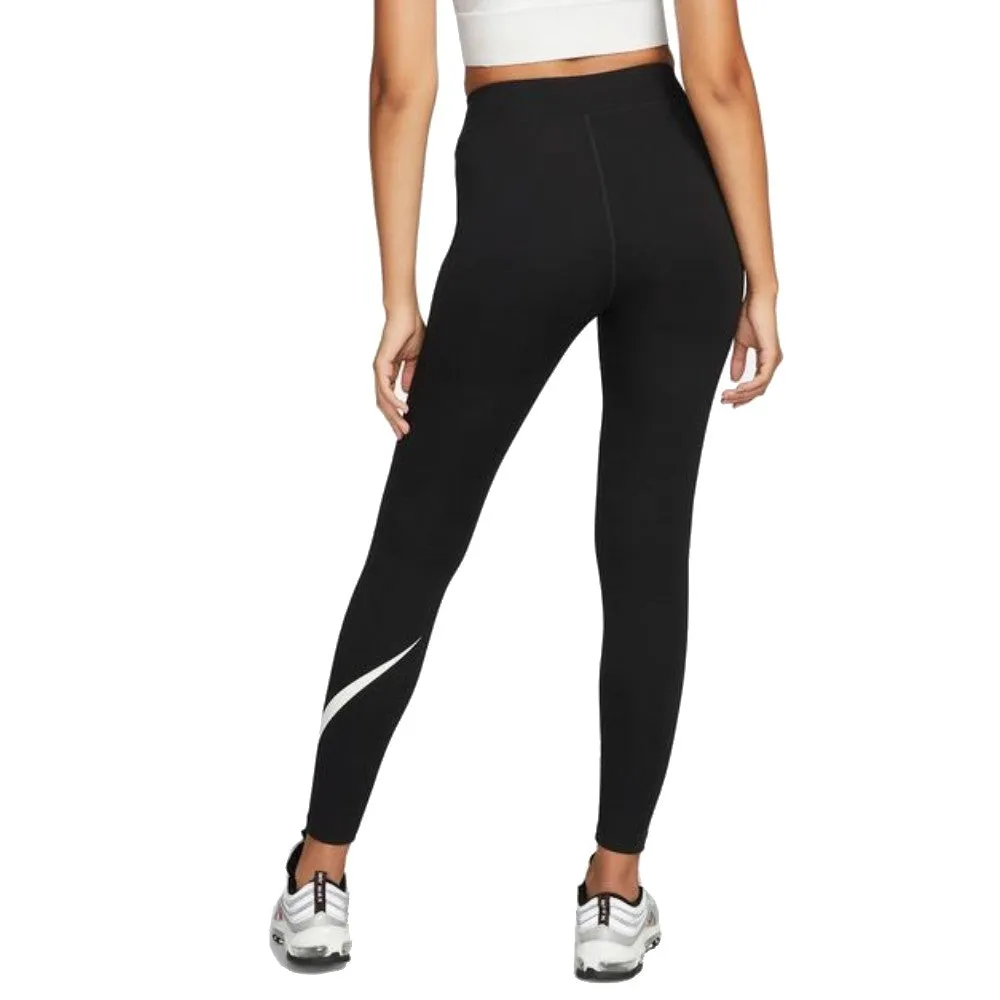 Nike Leggings Vita Alta con Swoosh Donna