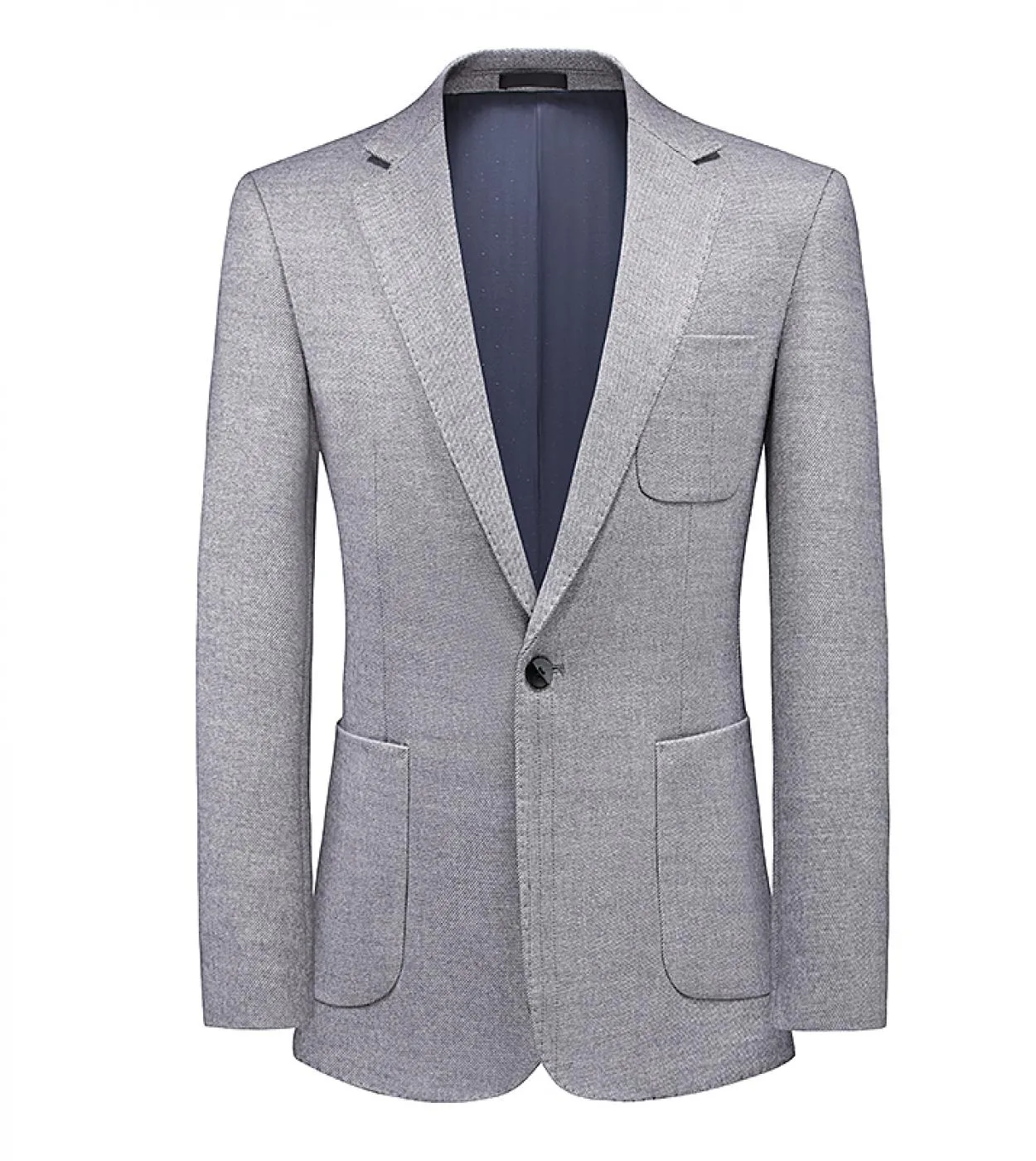 Nuovi blazer autunno inverno uomo slim fit blazer in lana spessa giacca da uomo blazer casual da uomo Q1314