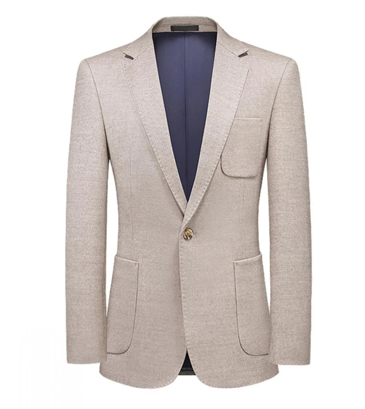 Nuovi blazer autunno inverno uomo slim fit blazer in lana spessa giacca da uomo blazer casual da uomo Q1314