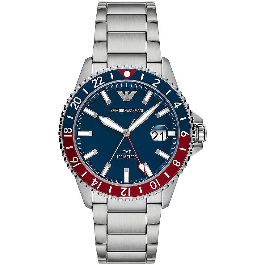 orologio multifunzione uomo Emporio Armani World Explorer