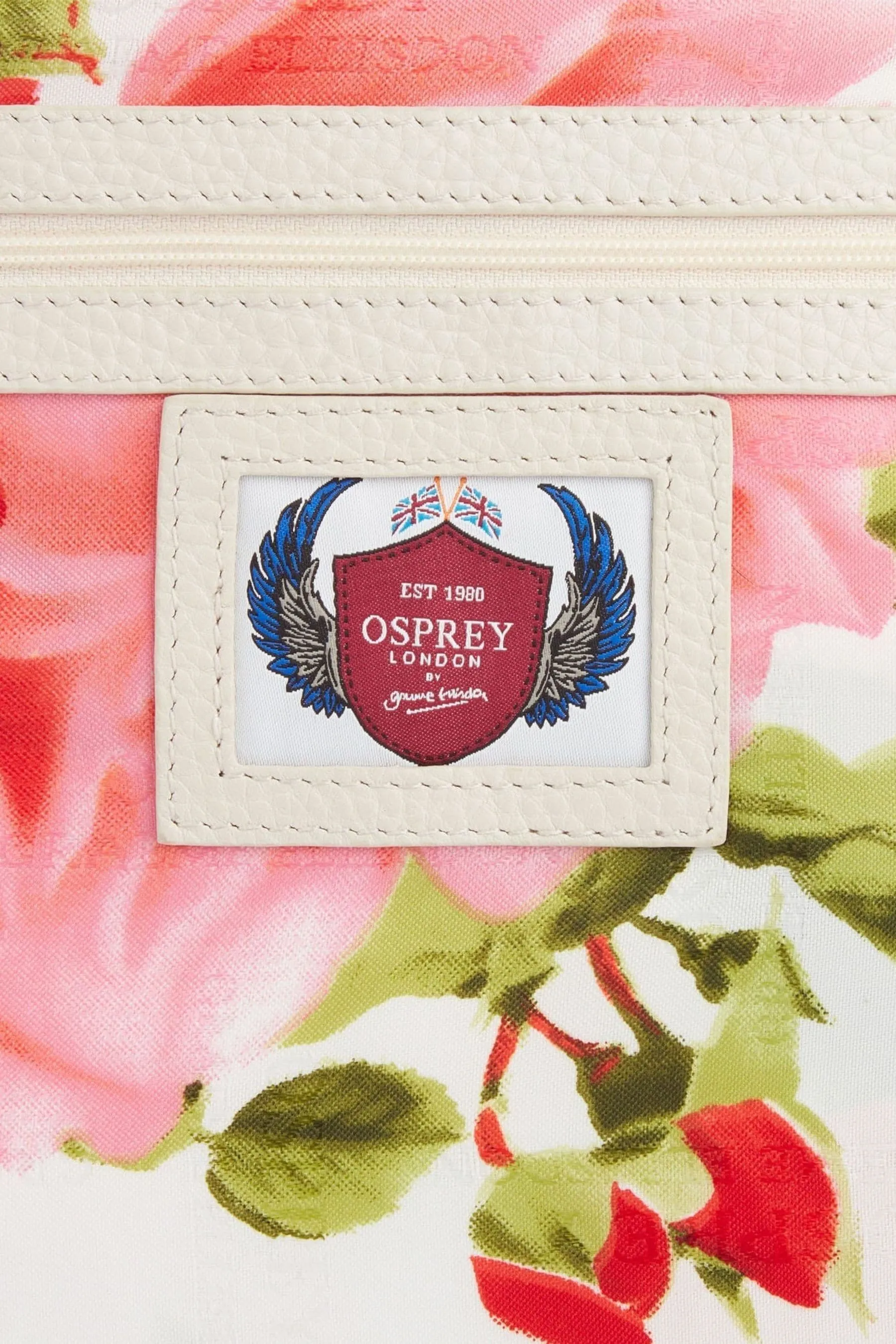 OSPREY LONDON Rosso - Lyra - Borsa a tracolla in pelle    