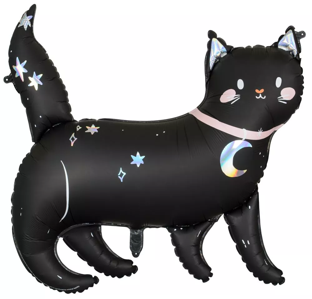 Palloncino foil gatto nero 81 cm