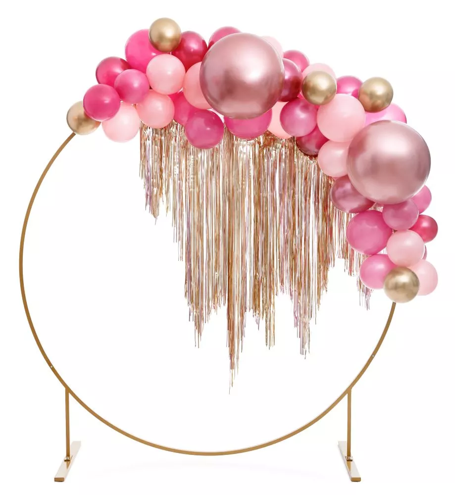Palloncino tondo oro rosa lucido 60cm
