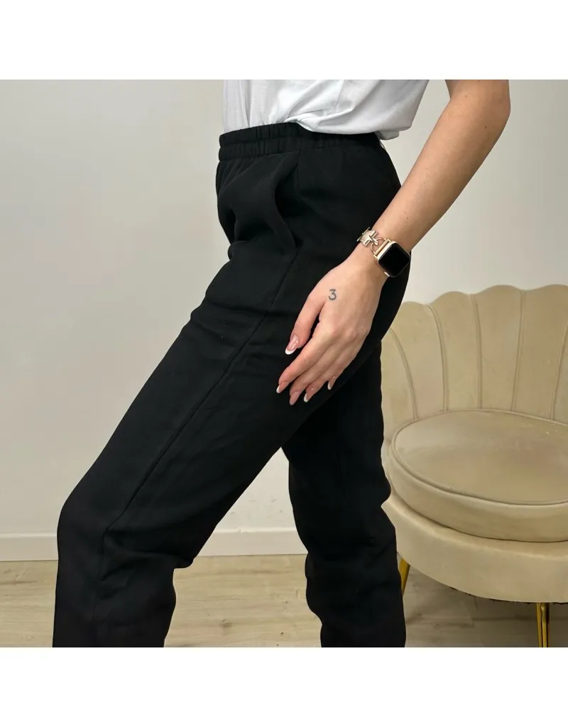 PANTALONE JOGGER CALDO NERO