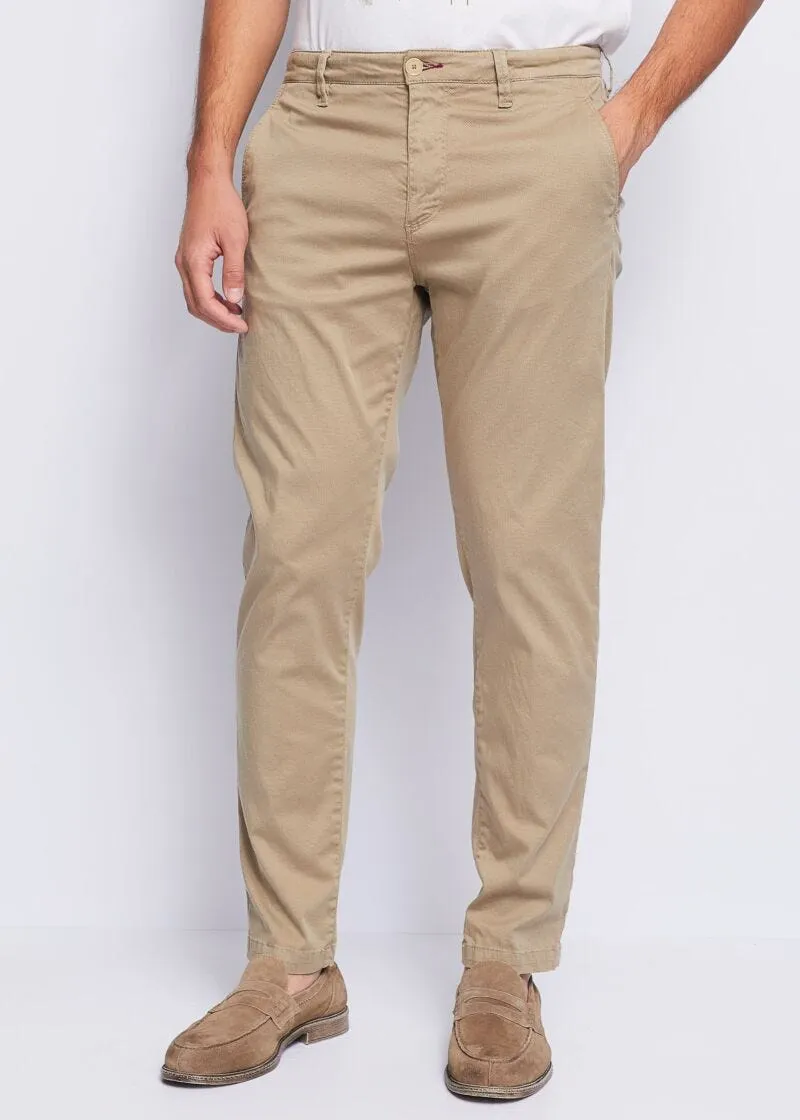 Pantaloni chino con stampa