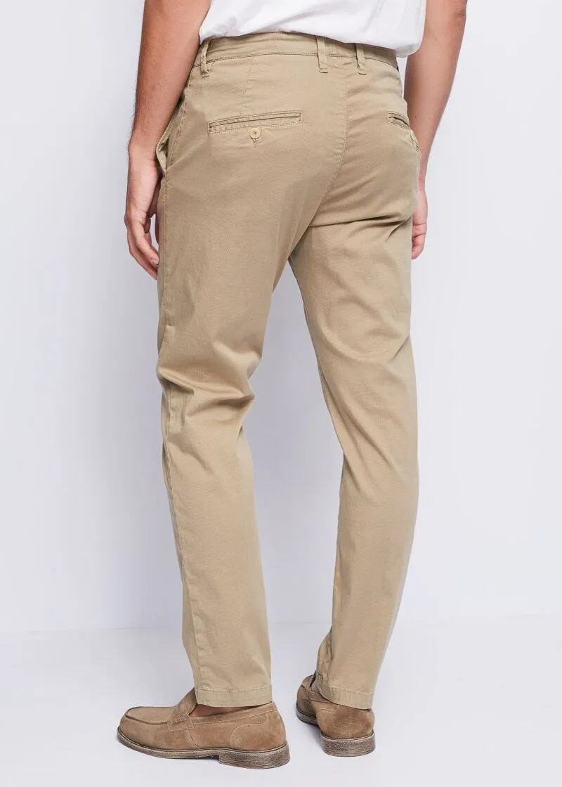 Pantaloni chino con stampa