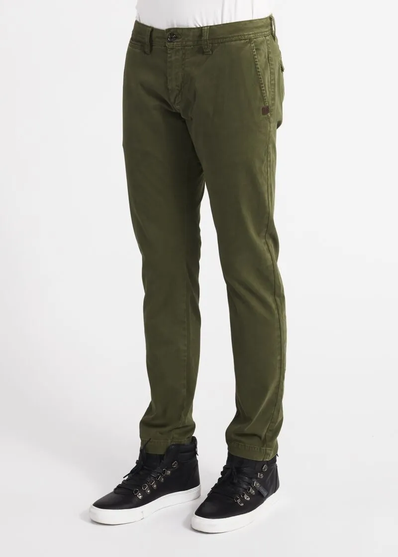 Pantaloni chino in cotone stretch