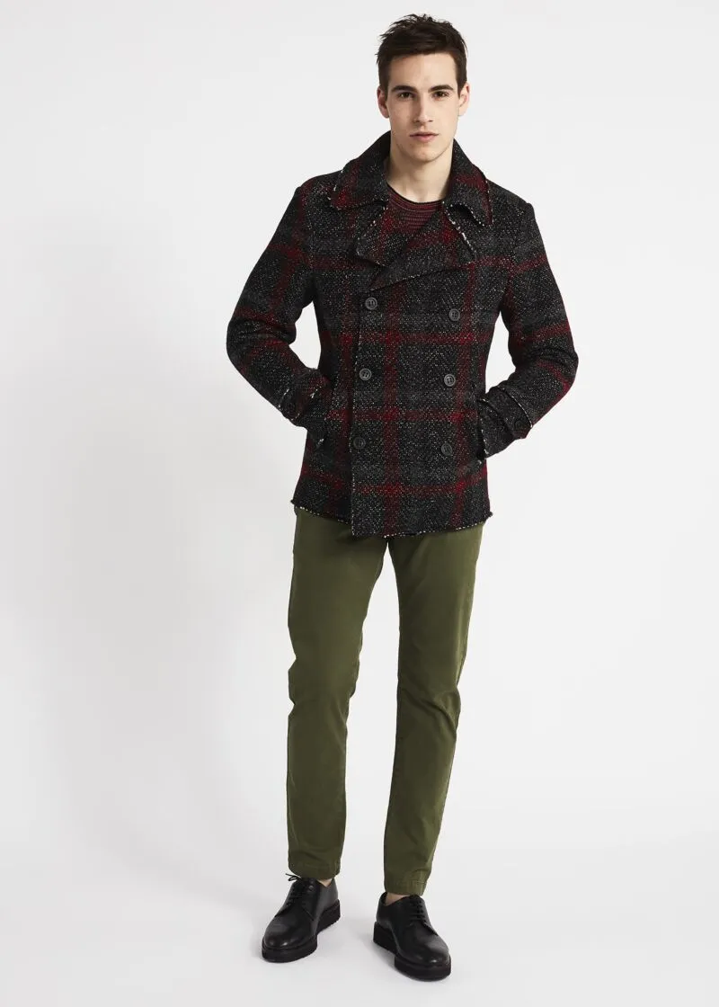 Pantaloni chino in cotone stretch