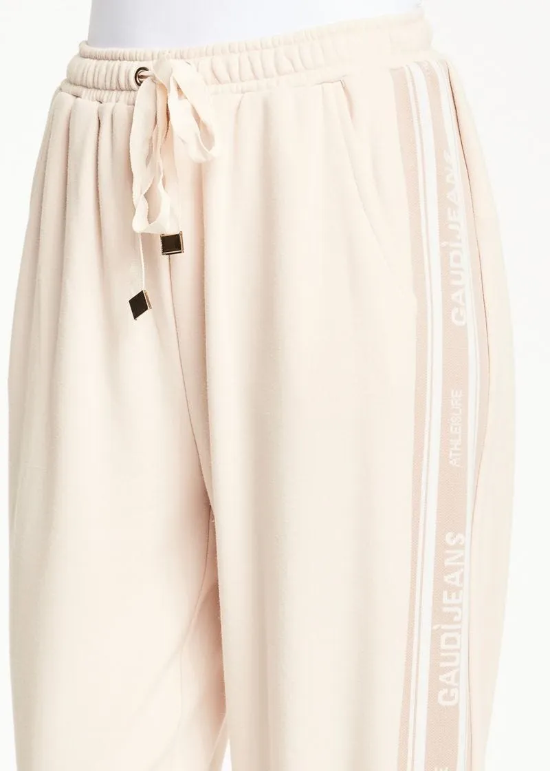 Pantaloni con logo