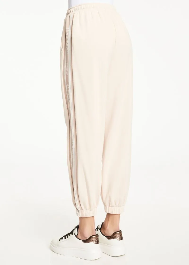 Pantaloni con logo