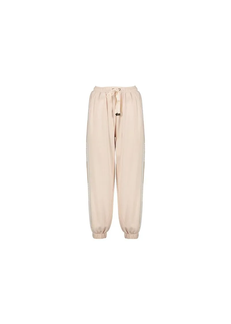 Pantaloni con logo