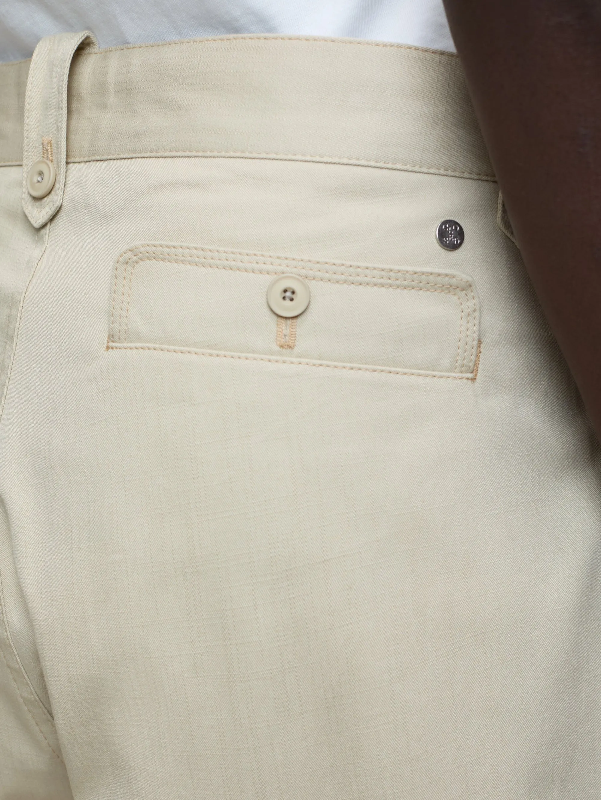 Pantaloni con Pince Rize Beige