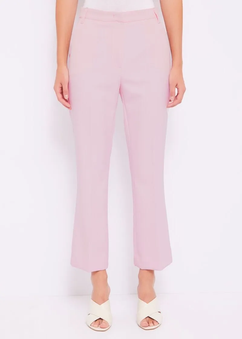 Pantaloni cropped stretch