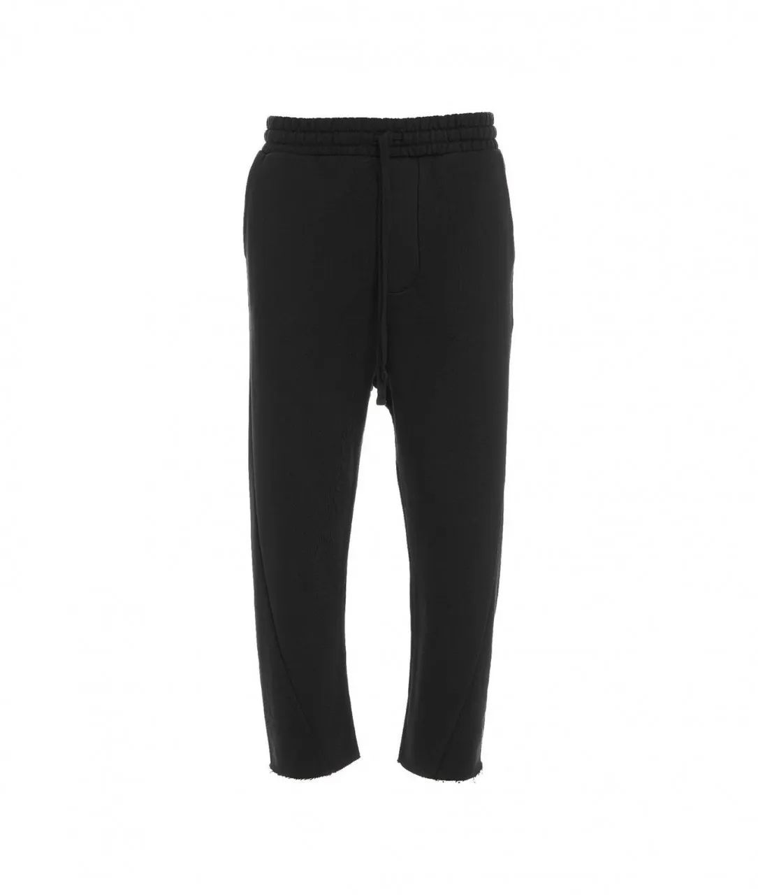 Pantaloni di felpa con coulie nero nero