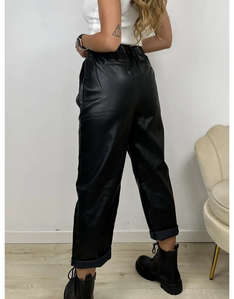 PANTALONI ECOPELLE KYLE