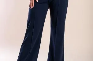 PANTALONI EMANUELA - BLU SCURO