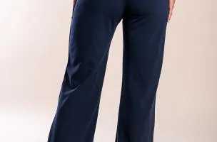 PANTALONI EMANUELA - BLU SCURO