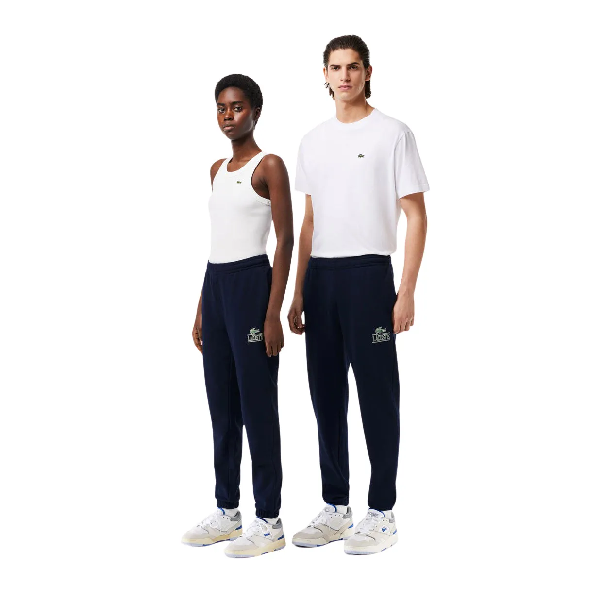 Pantaloni Felpa Unisex Lacoste Blu Navy
